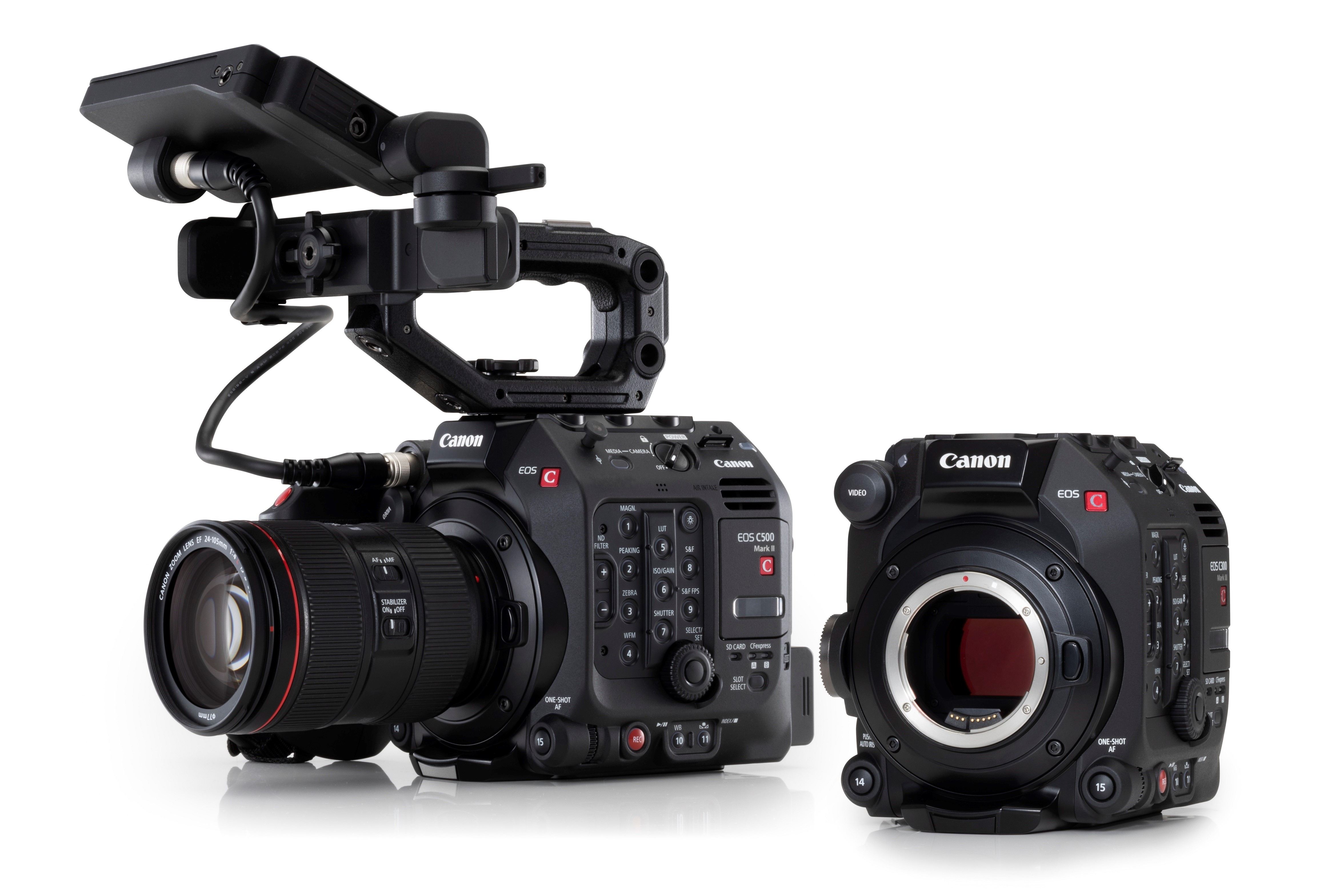 2. EOS C500 Mark II（左）和EOS C300 Mark III数字电影摄影机.jpg